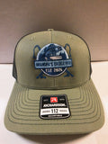 Richardson 112 adjustable hat Loden/Black