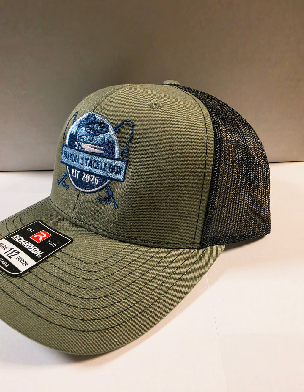 Richardson 112 adjustable hat Loden/Black