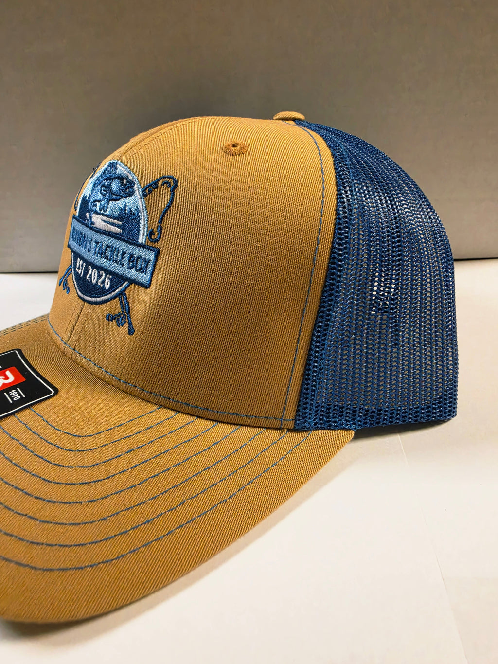 Richardson 112 adjustable hat Biscuit/ True Blue