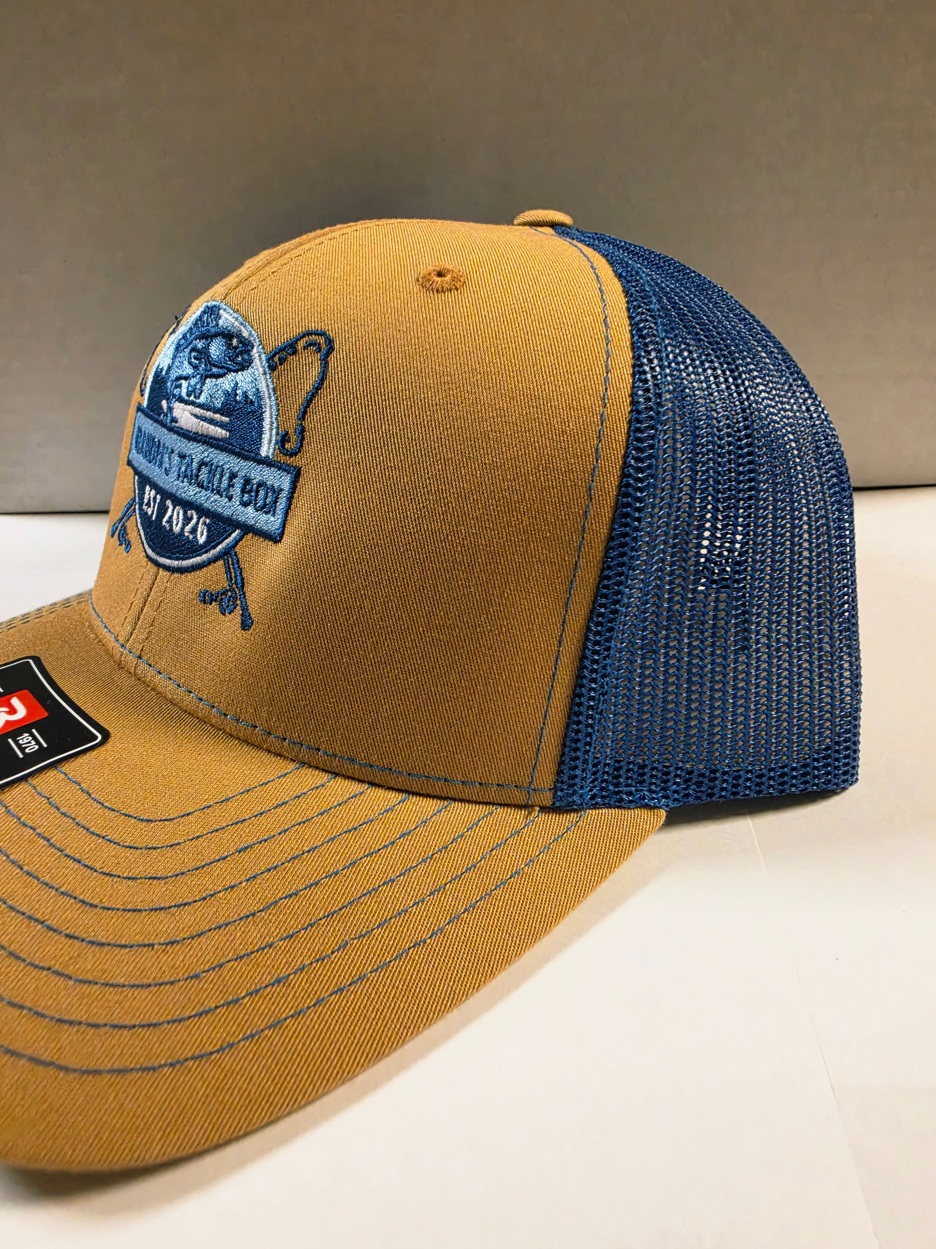 Richardson 112 adjustable hat Biscuit/ True Blue