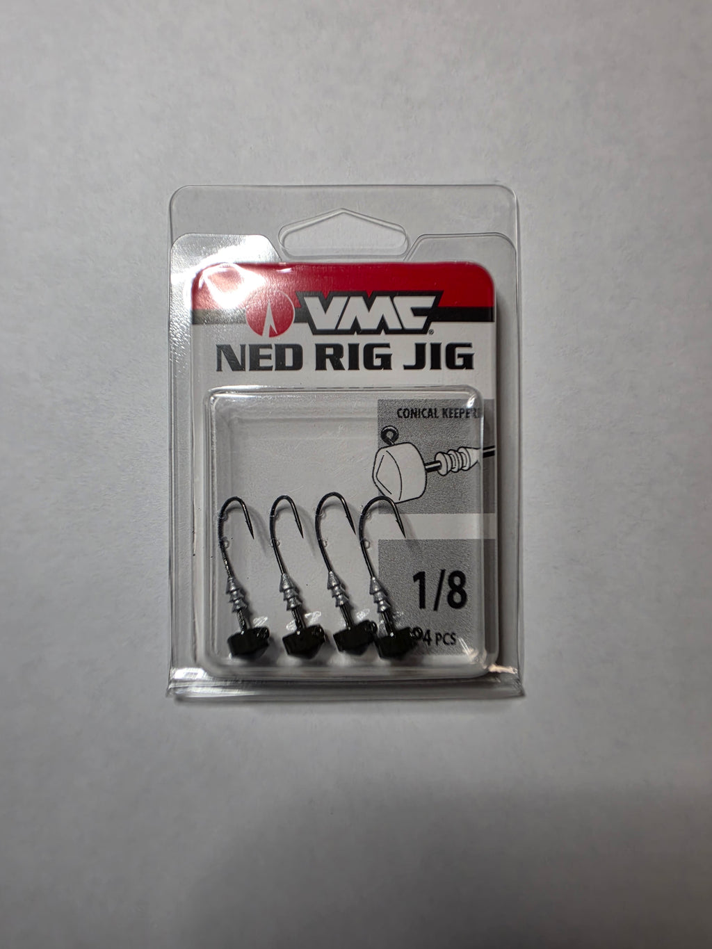 VMC Ned Rig Jig Heads Green Pumpkin 1/8oz