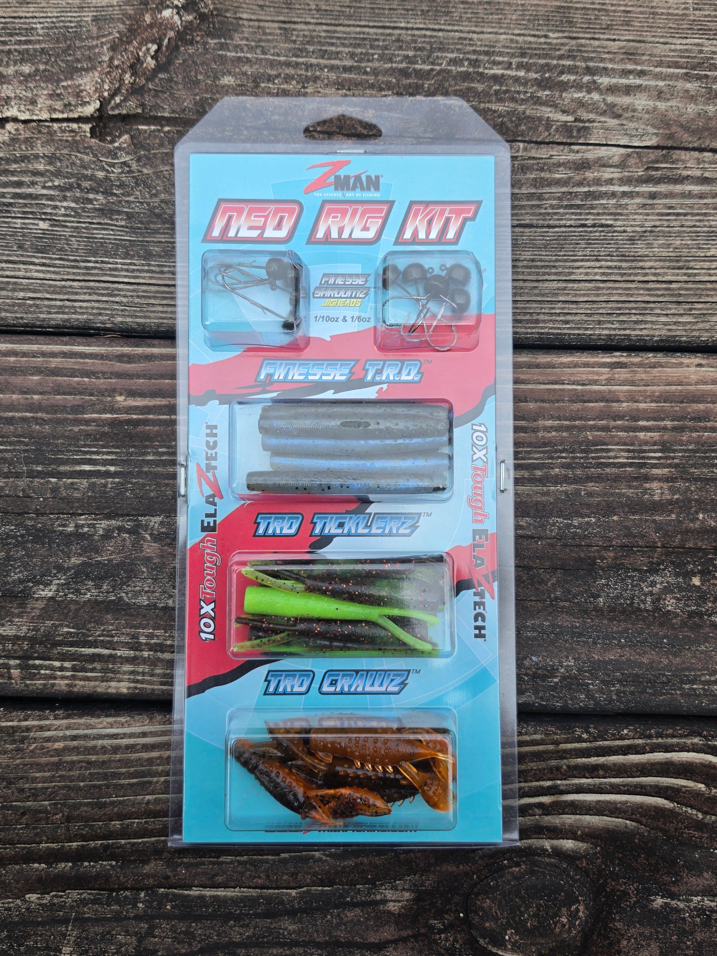 Z-Man Ned Rig Kit Hot Colors