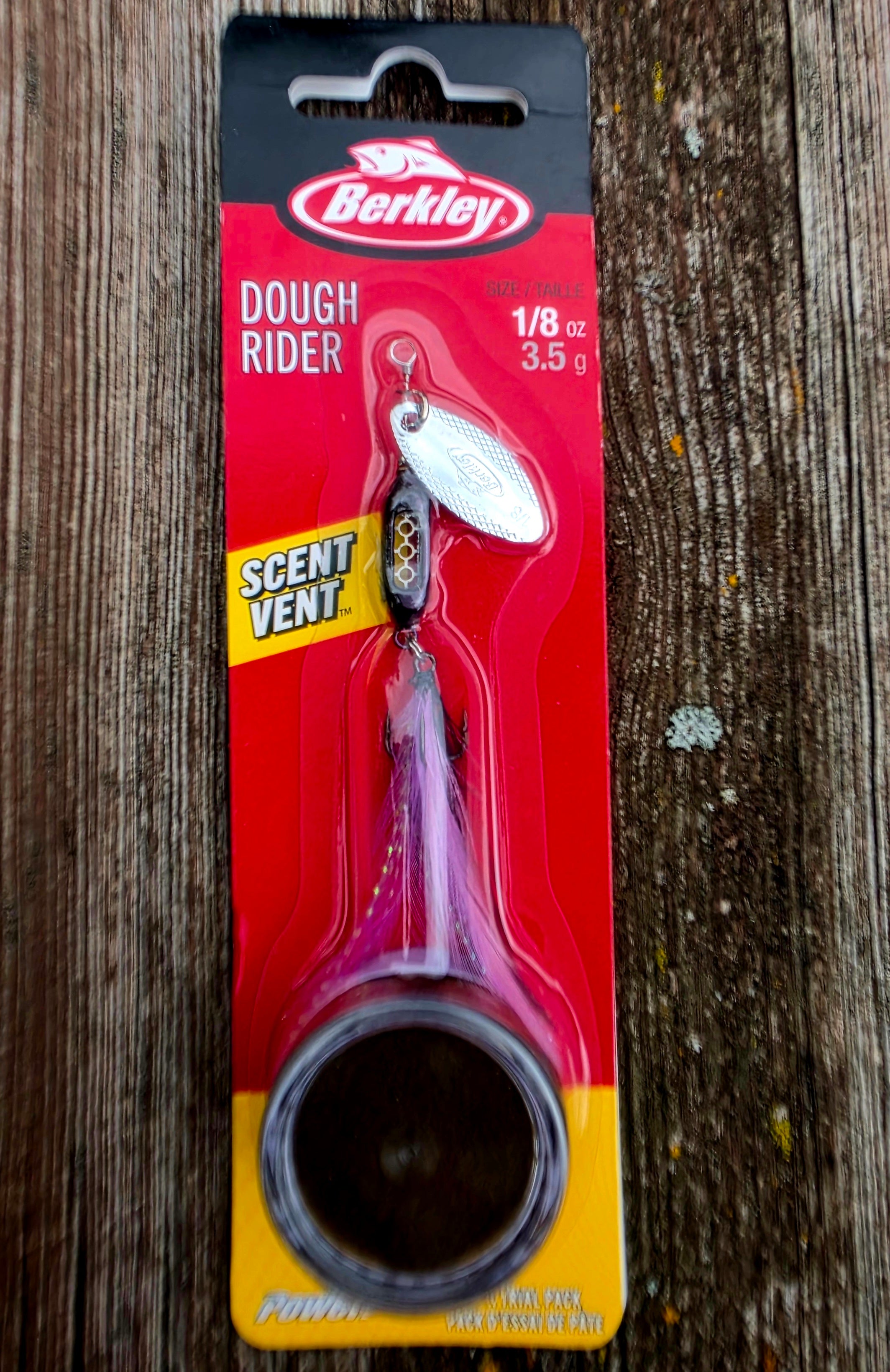 Berkley Dough Rider Spinner Midnight Purple 1/8oz