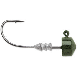 VMC Ned Rig Jig Heads Green Pumpkin 1/8oz
