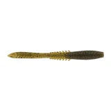 Northland Eye-Candy Jiggin Leech 3 1/4" Green Pumpkin