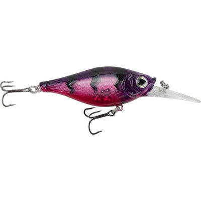 Walleye Nation Creations Naked Purple Perch Shaky Shad